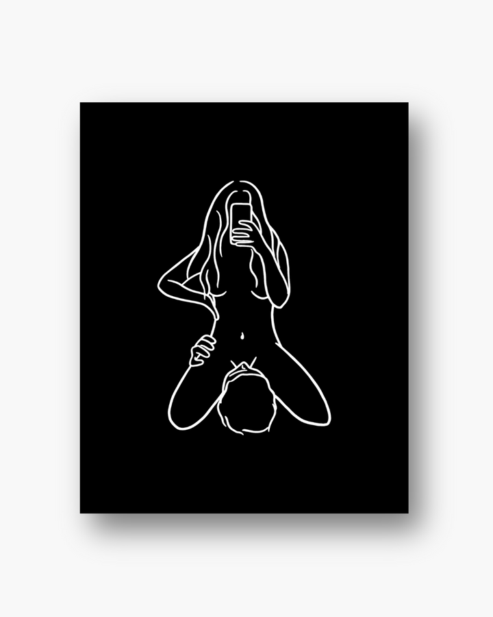 Original 'Facetime' Print - Black