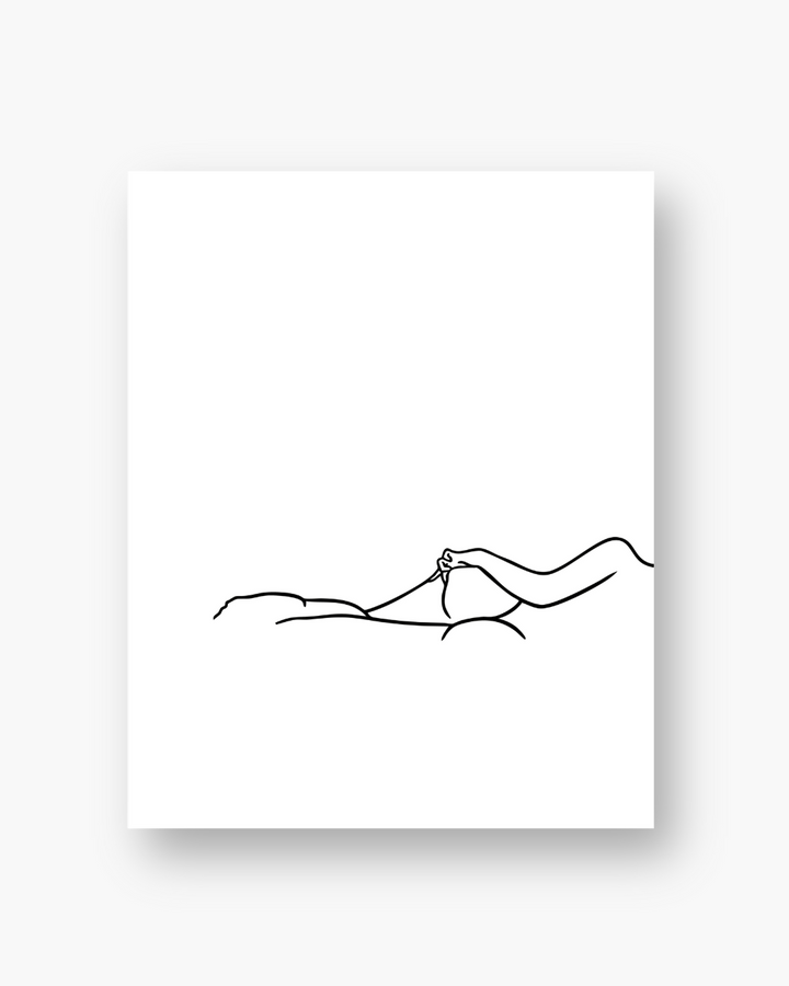 'Sweet Life' Print - White