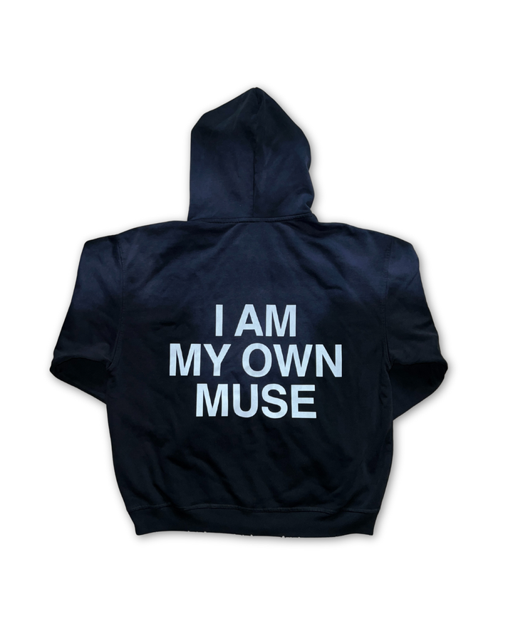 'I AM MY OWN MUSE' Potassium Wash Hoodie