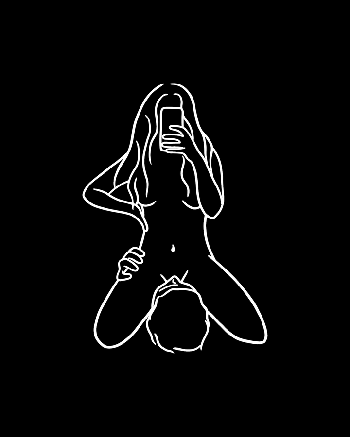 Original 'Facetime' Print - Black