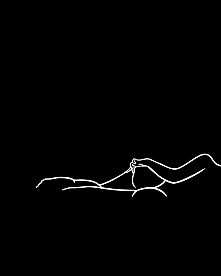 'Sweet Life' Print - Black