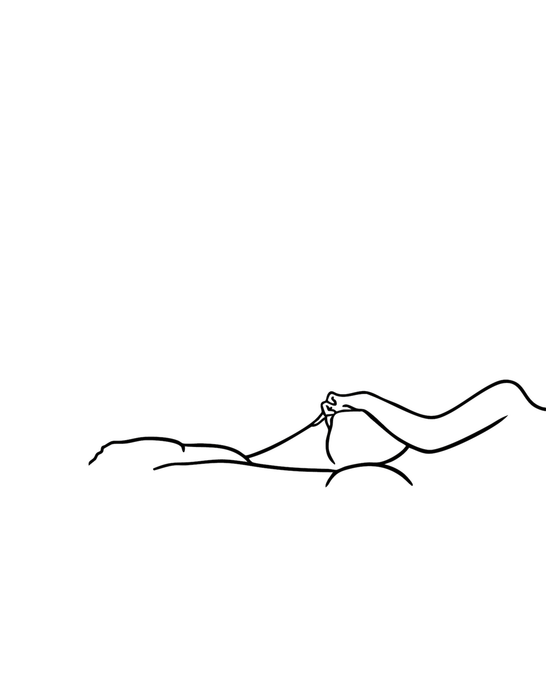 'Sweet Life' Print - White