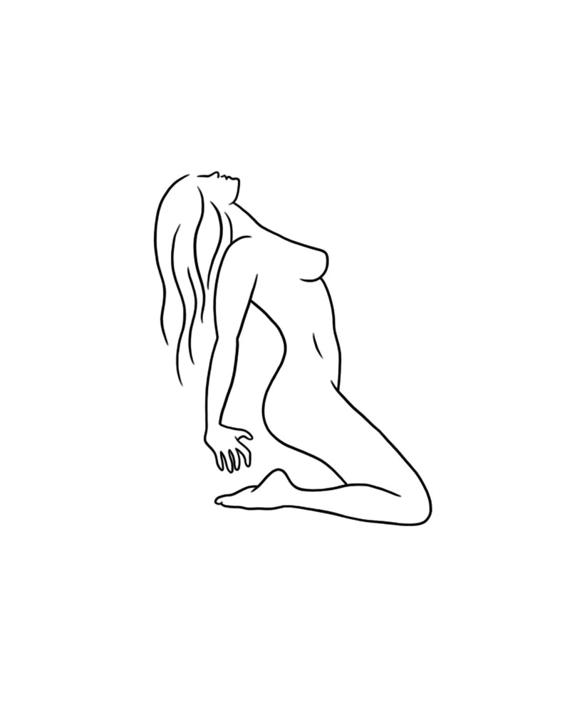 Custom Line Drawing / Tattoo Design