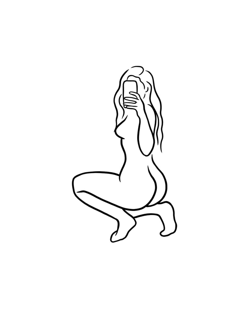 Custom Line Drawing / Tattoo Design