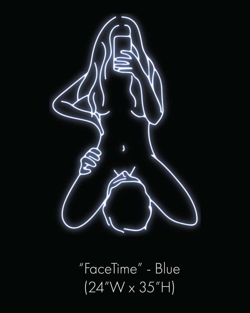 "FaceTime" LED Sign
