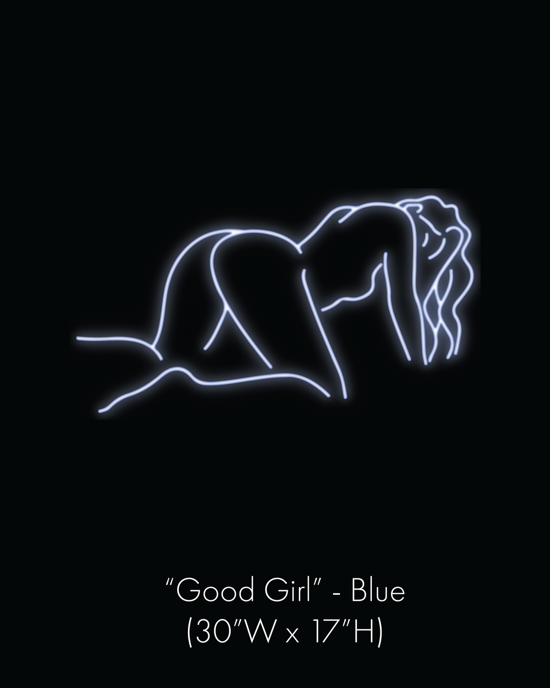 "Good Girl" LED Sign