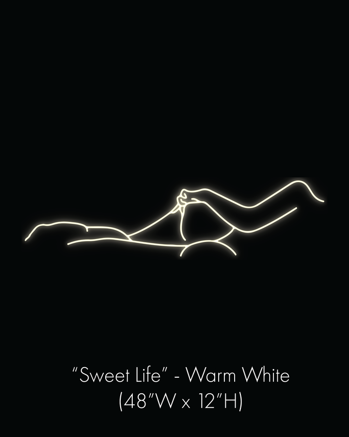 "Sweet Life" LED Sign