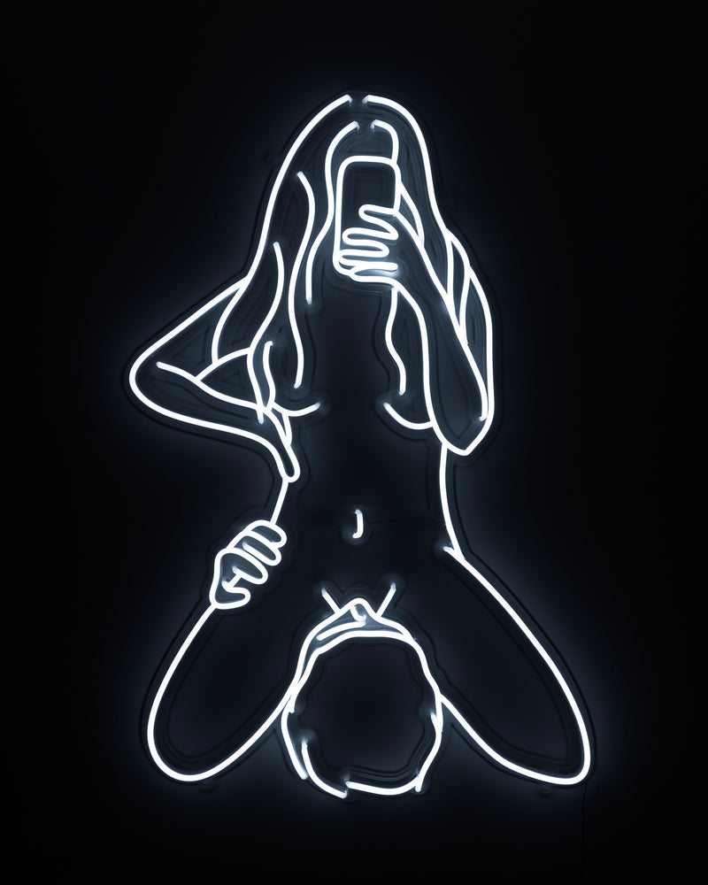 "FaceTime" LED Sign